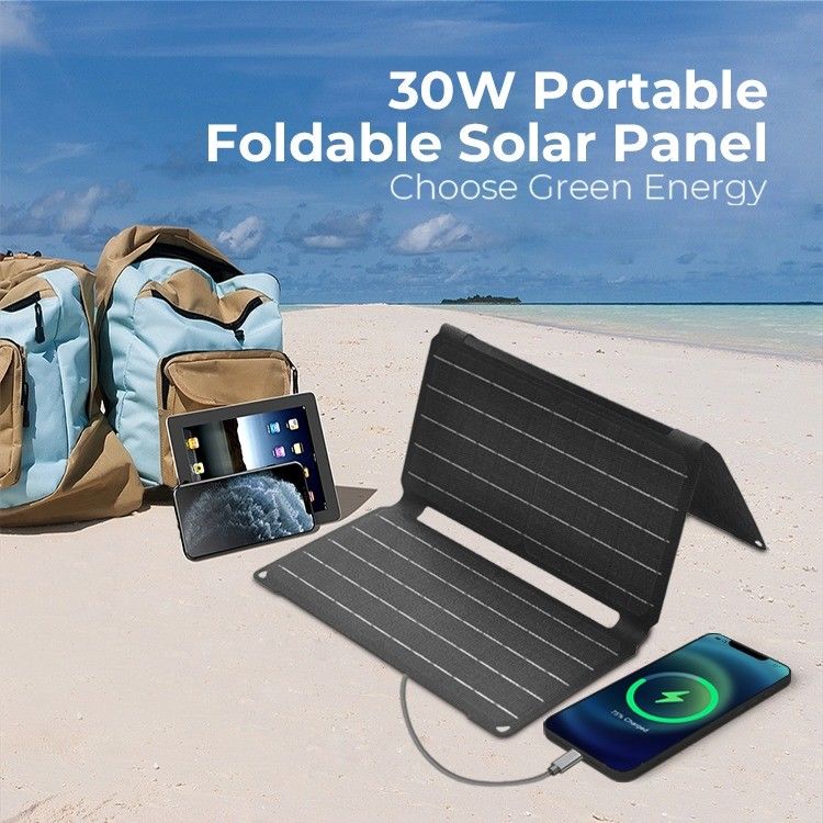 190*356*30mm Monocrystalline Silicium Solar Panel for Portable Camping Power Supply (Götürülebilir Kamp Gücü Tedarikçesi için Monocrystalline Silikon Güneş Paneli)