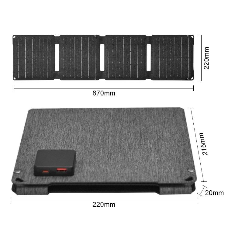 30W 12V Katlanabilir Güneş Paneli Taşınabilir Cep Telefon Şarjı için Temel Aracınız