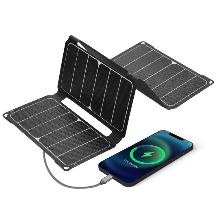 En Yeni Güneş Gücü Hücresi IP68 30W 12V Katlanabilir Güneş Paneli Diğer Uygulamalar için Mükemmel