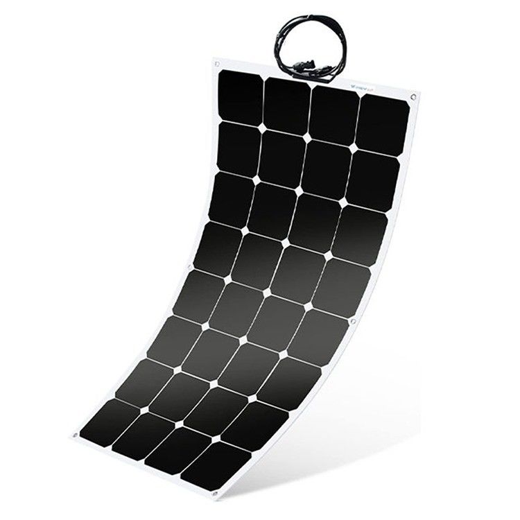 PV 12v 24v 200w 100w ETFE Güneş Paneli Fleksibel Kits Outdoor RV