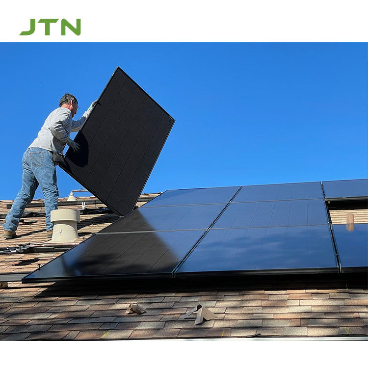 Çatı Montajı Güneş Enerjisi Panelleri Kit Şebeke Kapalı Inverter Enerji Depolama Sistemi 3Kw 5Kw