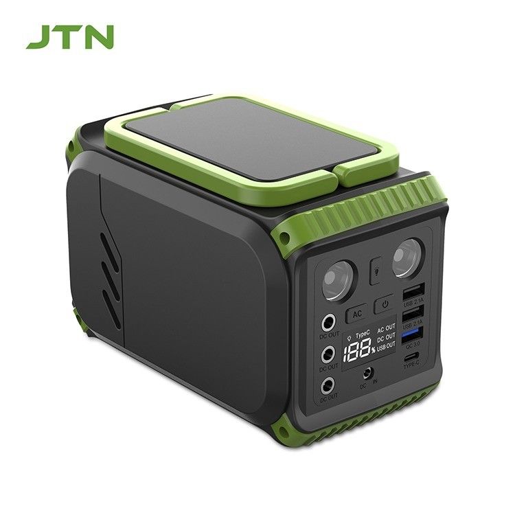 Açık Hava Kampı Güneş Paneli Güç İstasyonu Taşınabilir Jeneratör Lifepo4 Lityum 110V 200W