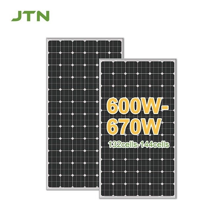 N Tipi 700W Yarım Kesilmiş Güneş Paneli Ev ODM için Mono Güneş Modülü