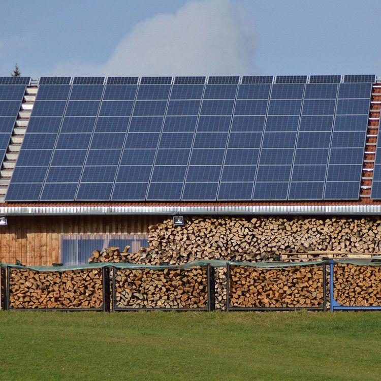 400w tüm siyah mono güneş paneli konut güneş sistemi için 210mm PV hücreleri